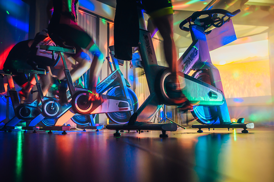 インドアサイクルスタジオ音響システム